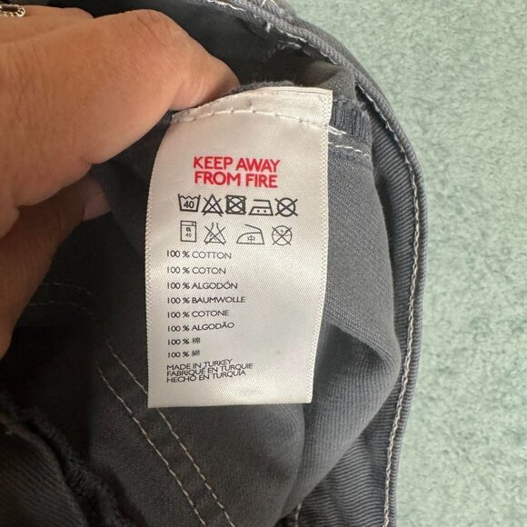 BDG Urban Outfitters High Rise Wide Leg Gray Size W29 - Picture 10 of 11